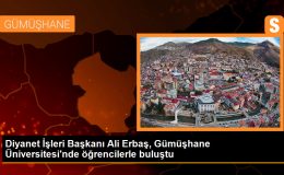 Diyanet İşleri Başkanı Ali Erbaş, Gümüşhane Üniversitesi’nde öğrencilerle buluştu