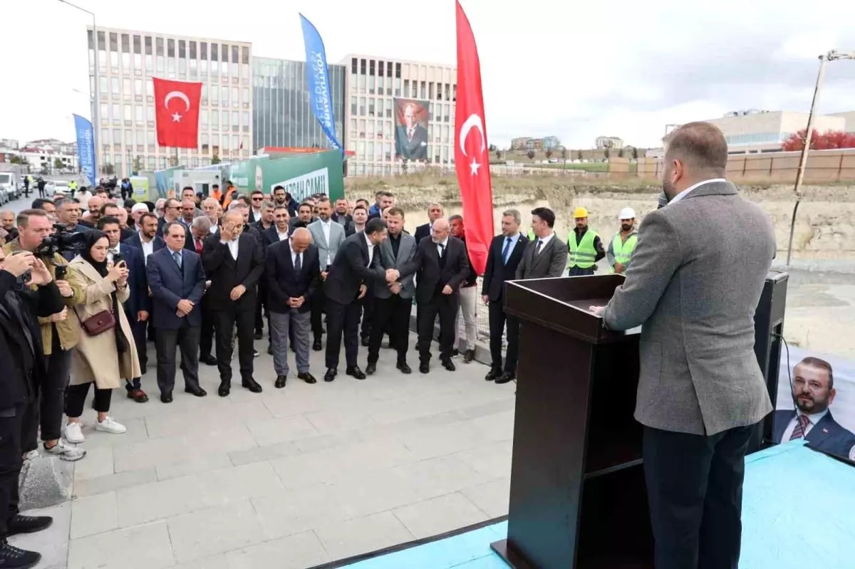 Arnavutköy’de Namazgah Camii’nin Temeli Atıldı