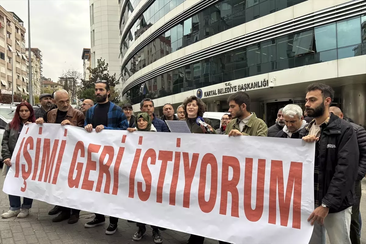 Kartal Belediyesi’nde İşten Çıkarma Protestosu