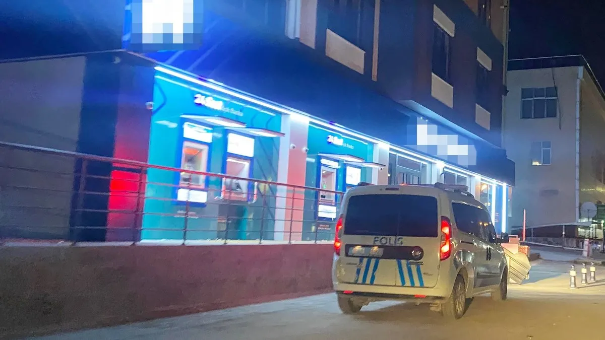 Banka alarmı polisi harekete geçirdi