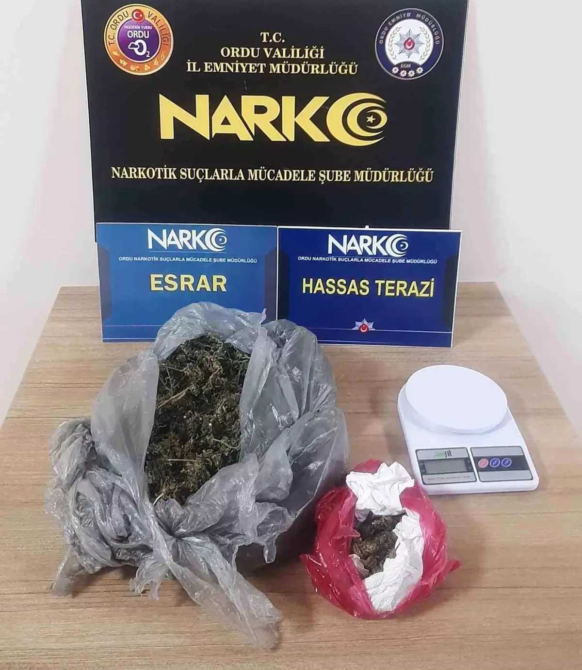 Ordu’da Uyuşturucu Operasyonu: 3 Tutuklama