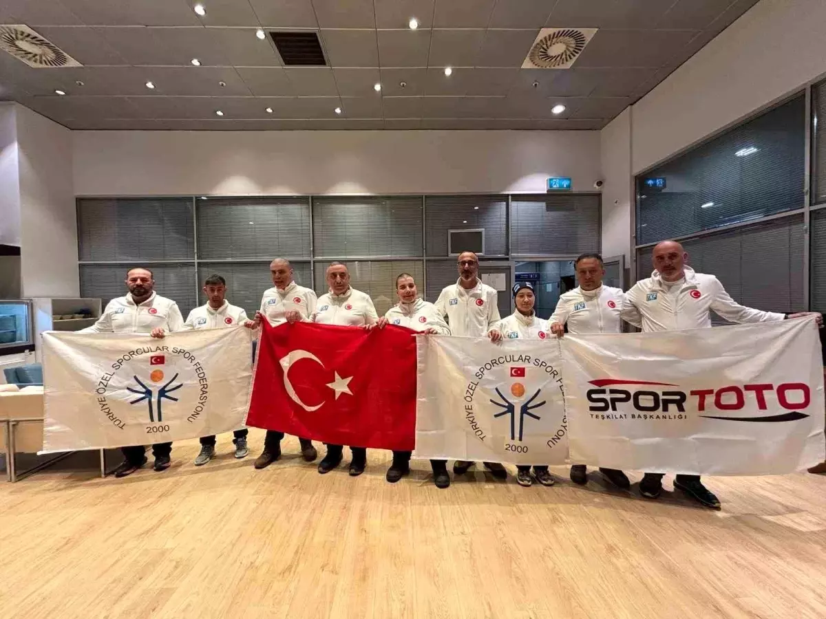 Özel Sporcular Dünya Şampiyonası’na Gitti